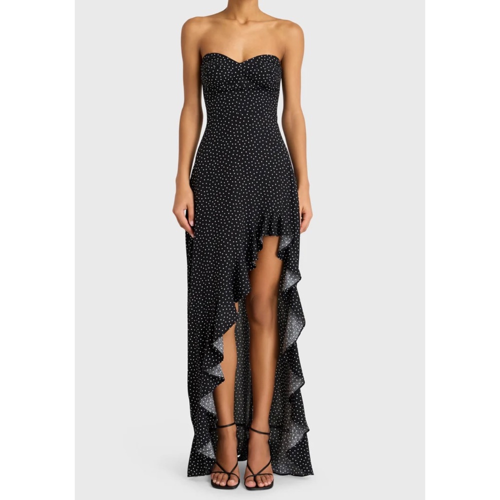 Amanda Uprichard Amelia Gown in Polkadot